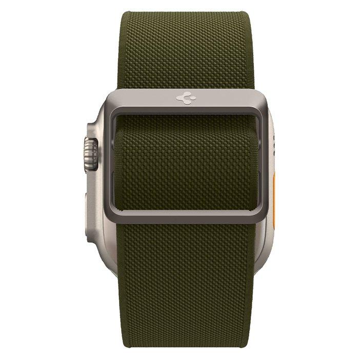 سوار سبيجن لساعة آبل الترا 2/1, مقاس 49 مم, AMP05985 – كاكي
