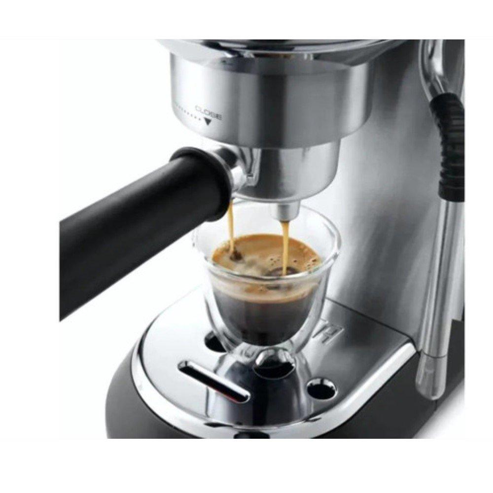 Delonghi Dedica Arte Coffee Machine, 1450 W, EC885.M – Silver