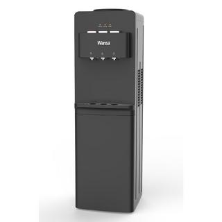 Buy Wansa water dispenser 3 tap hot & cold, wwd3fsrbc1 - black in Kuwait