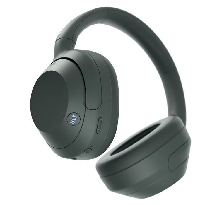 Sony Wireless Noise Cancelling Headphones, WHULT900N/H – Grey