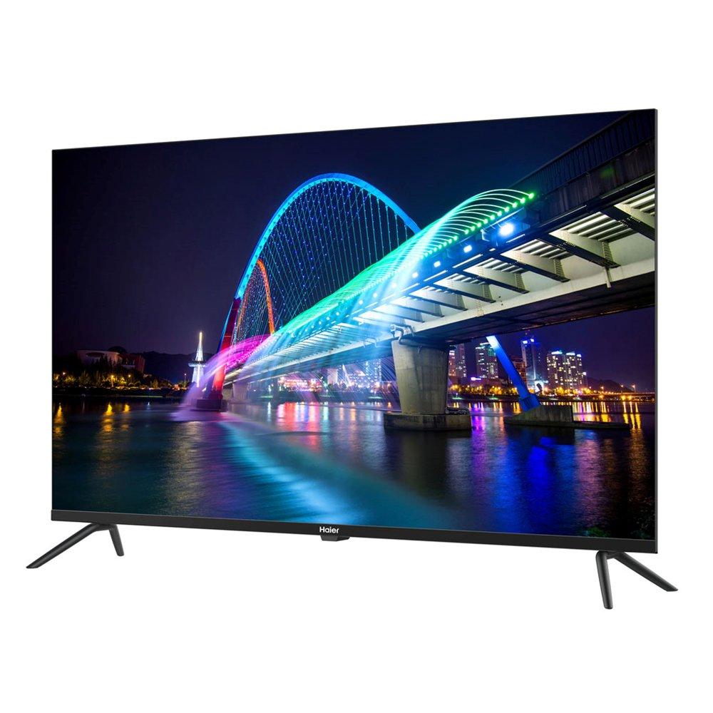 Buy Haier 43-inch led fhd google smart tv, h43k800fx - black in Kuwait