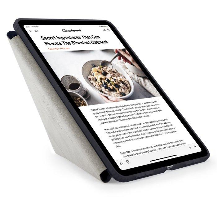 Pipetto iPad Air 13  (2024) Origami No.1 Case, 12.9-inch, P052-113-AE- Dark Blue