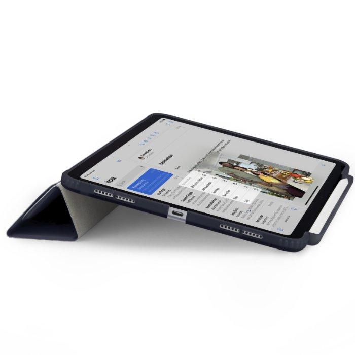 Pipetto iPad Air 13 (2024) Origami No.3 Pencil Case, P053-113-AE - Dark Blue