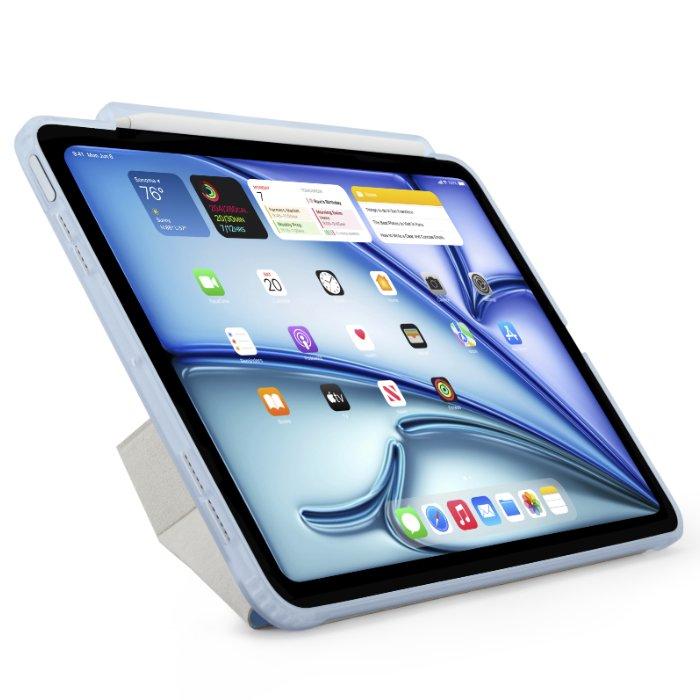 غطاء حماية لأيباد إير 13 (2024) أوريجامي رقم 3 من بيبيتو، P053-54-AE - أزرق فاتح