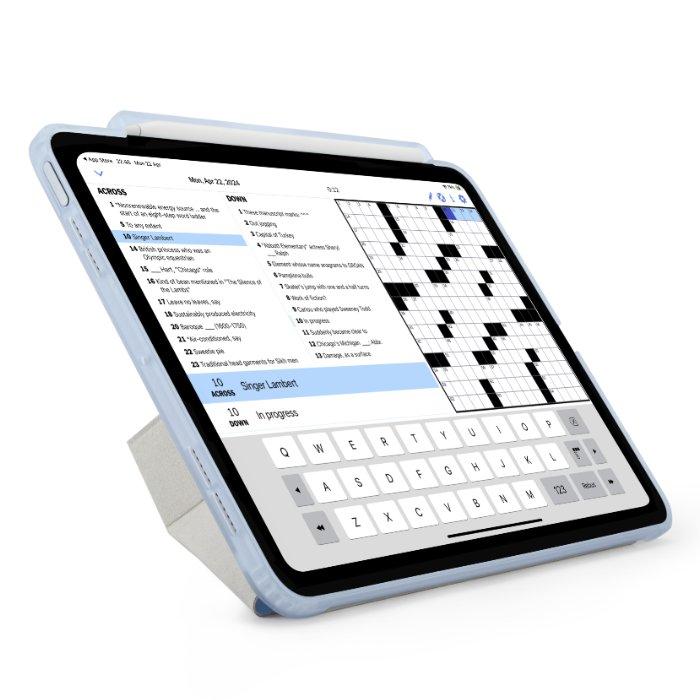 Pipetto iPad Air 13 (2024) Origami No.3 Pencil Case, P053-54-AE - Light Blue