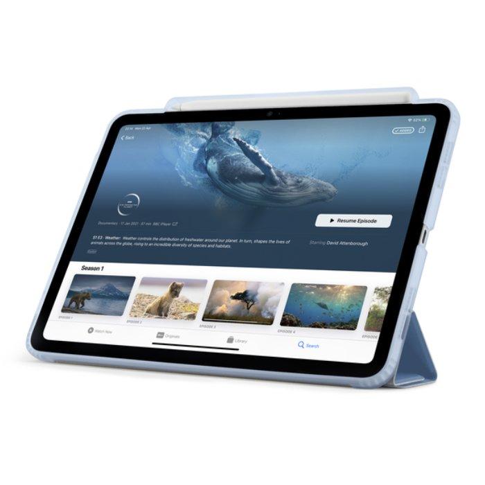 Pipetto iPad Air 13 (2024) Origami No.3 Pencil Case, P053-54-AE - Light Blue