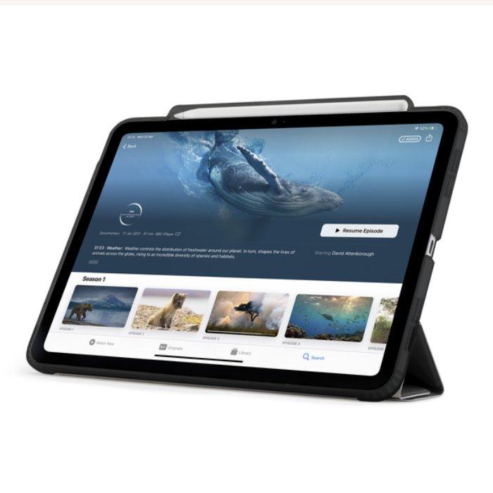 Pipetto iPad Pro 11 (2024) Origami No3 Pencil Case, P053-49-AF - Black