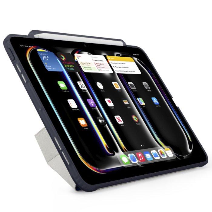 Pipetto iPad Pro 13 (2024) Origami No3 Pencil Case, P053-113-AG - Dark Blue