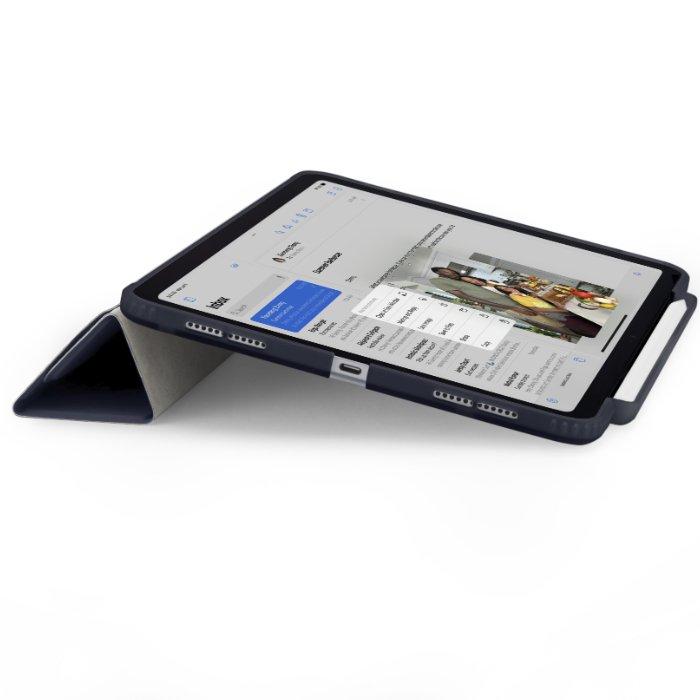 Pipetto iPad Pro 13 (2024) Origami No3 Pencil Case, P053-113-AG - Dark Blue