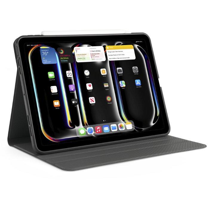 Pipetto iPad Pro 13 (2024) Origami No5 Rotating Folio Case, P059-49-AG - Black