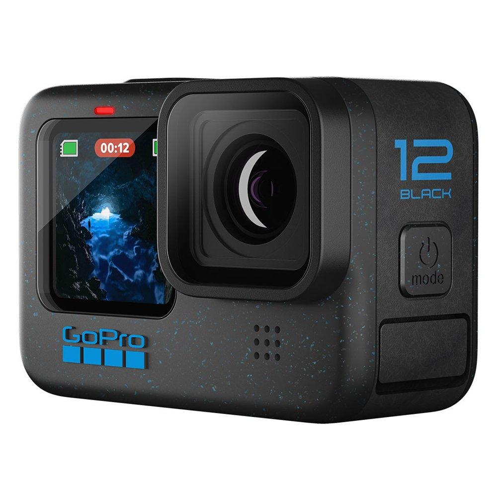 Go Pro Hero 12 Action Camera + CHDSB-121-CN Micro SD Card – Black