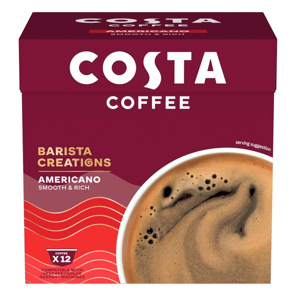كوستا كوفي امريكانو - 12 كبسولة (دولتشي قوستو)