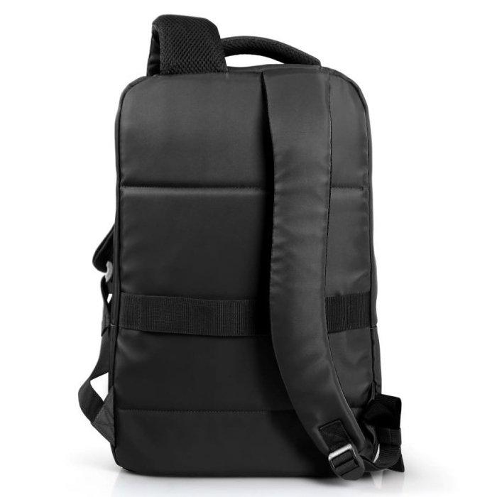 Port Torino II Backpack, 14/15.6", 15Liters, 140425 - Black