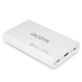 Buy Dicota 65w 3-ports adapter, d32056 – white in Kuwait