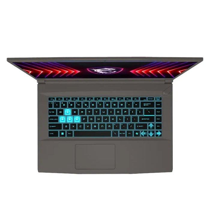 MSI Thin 15 B13VE Gaming Laptop, Intel Core i7-13620H, 16GB RAM, 512GB SSD, NVIDIA GeForce RTX4050 6GB, 15.6" FHD 144hz, Win 11 Home A - Cosmos Gray