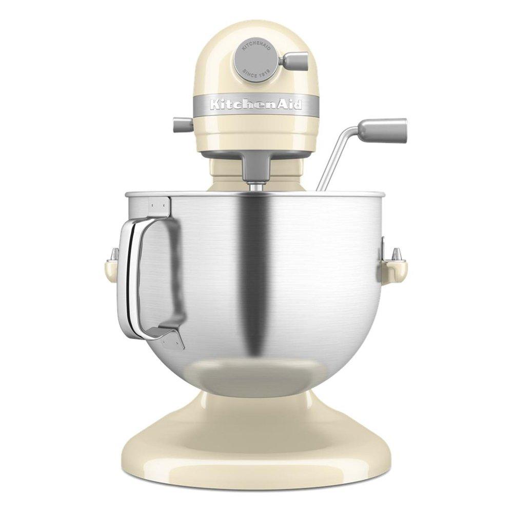 KitchenAid Bowl Lift Stand Mixer, 6.6L, 375Watt, 5KSM70SHXBAC - Cream