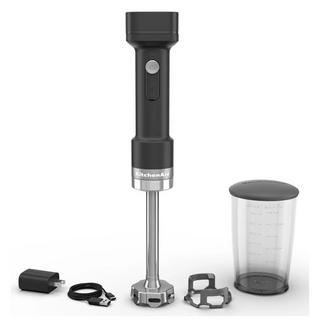 Buy Kitchenaid cordless hand blender, 5khbrv00bm - black in Kuwait