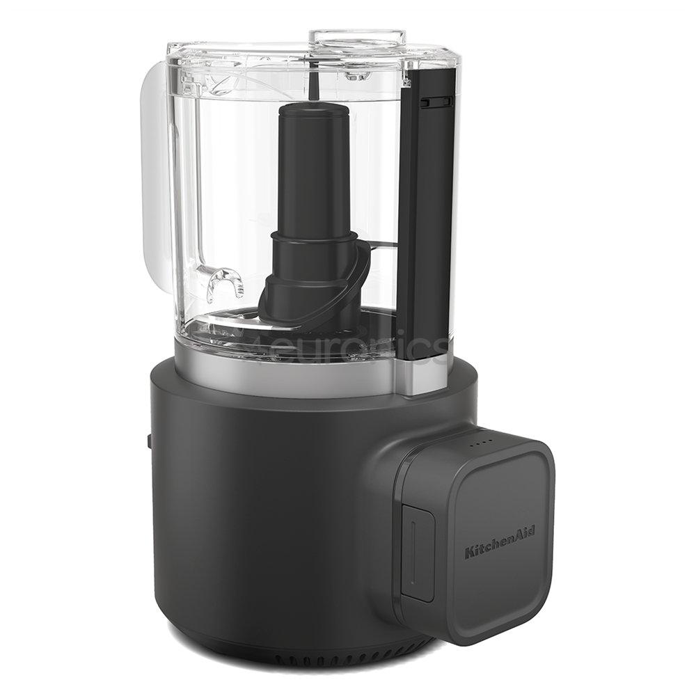 KitchenAid Go 1.18 L  Food Chopper, 5KFCR500BM - Black (Without Battery)