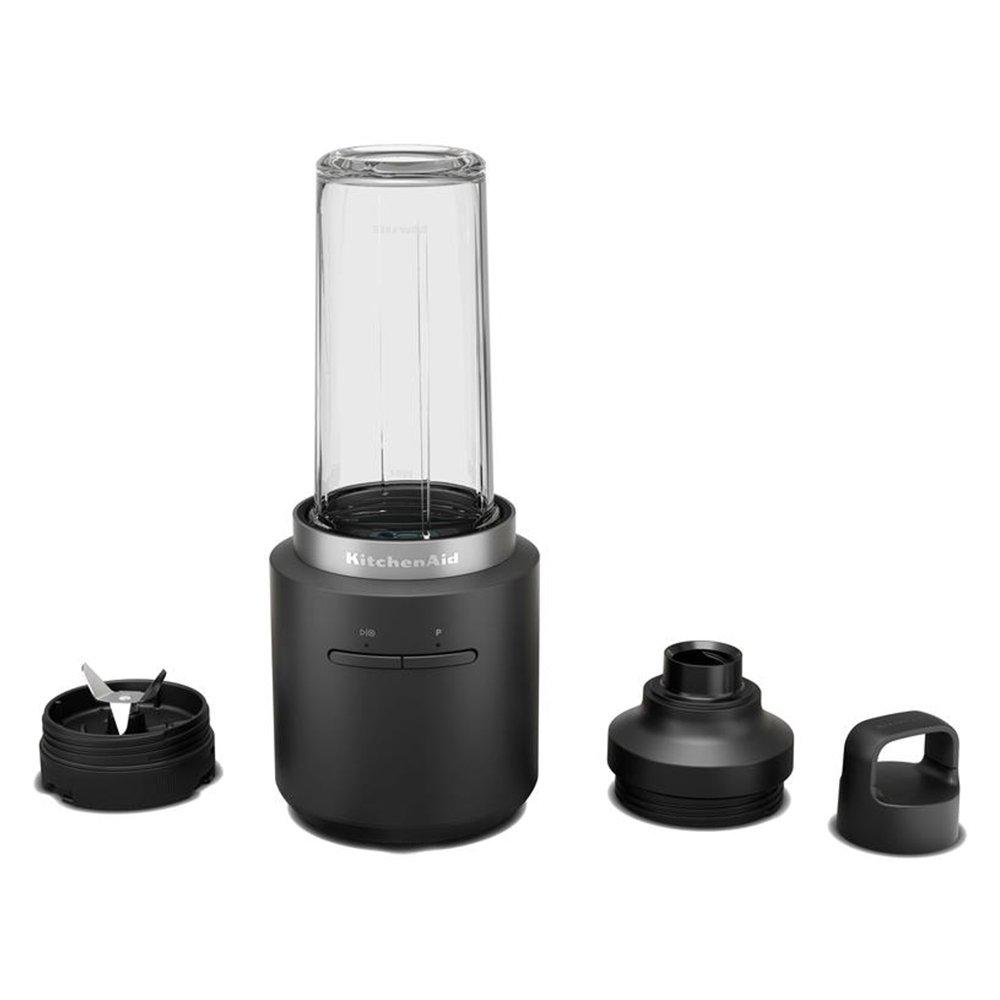 Buy Kitchenaid cordless portable blender, 5ksbr200bm - black in Kuwait