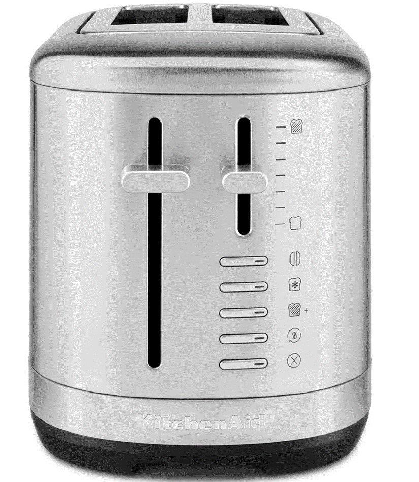 Buy Kitchenaid toaster, 2 slice, 980w, 5kmt2109bsx - silver in Kuwait