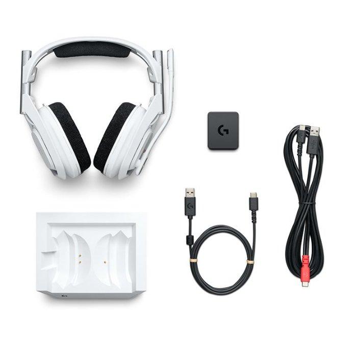 Astro A50 XLightspeed Wireless Gaming Headset + Base Station - White