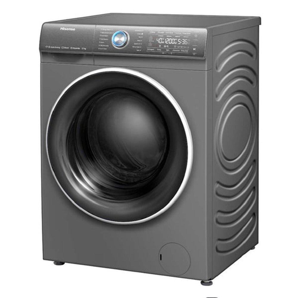 Hisense Front Load Washing Machine, 12KG Capacity, WFQY1214VJMT - Silver