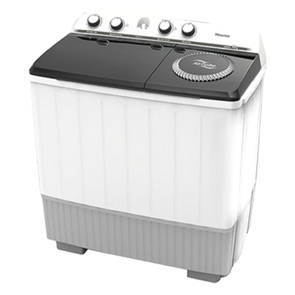 Hisense Twin Tub Washer, 10.5KG Washing Capacity, WSBE101 – White