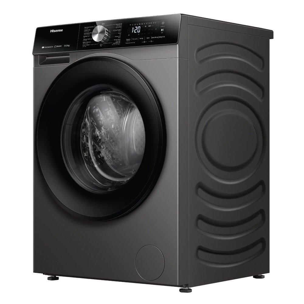 Hisense 9Kg Front Load Washing Machine, Wifi connectlife app, WF3S9043BT – Grey