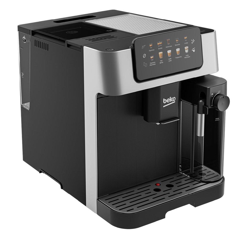 Beko Caffe Experto Maker to Cup with Integrated Milk Jug, CEG 7304 X MESSI V - Black