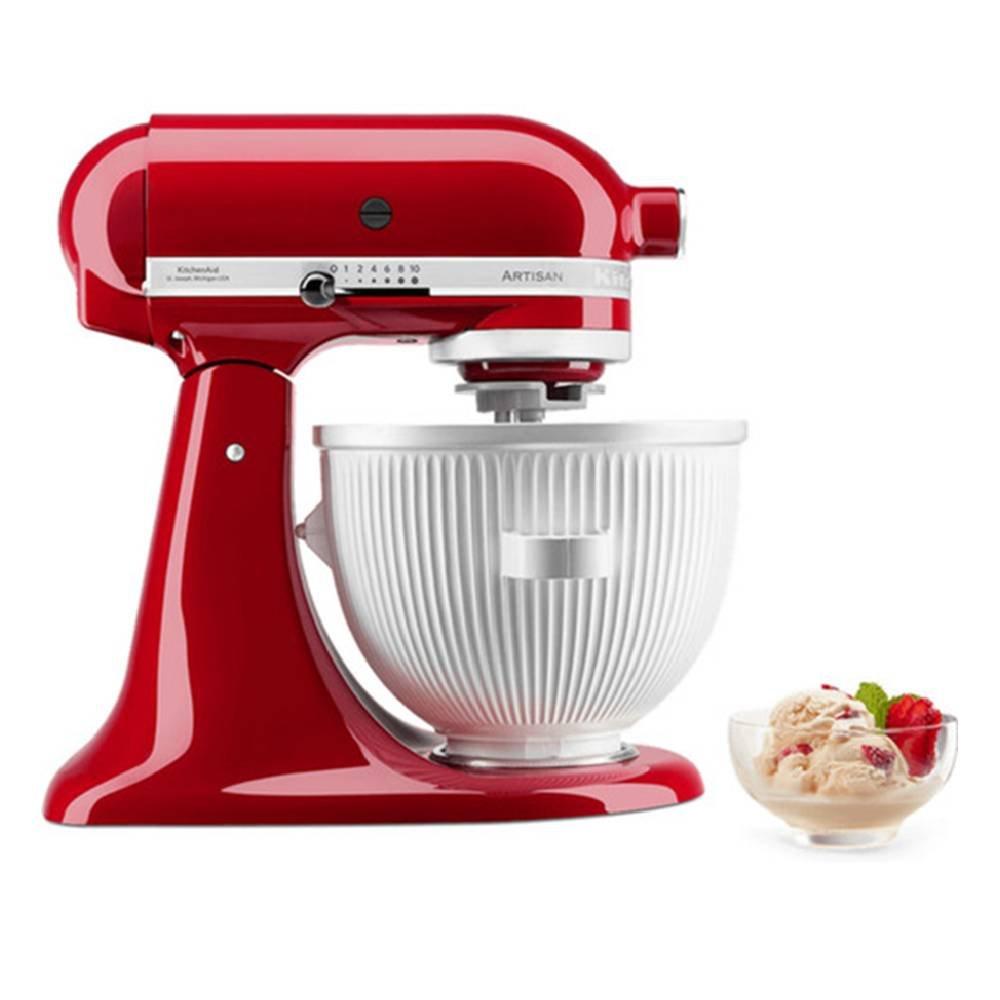 Kitchenaid Ice Cream Maker Attachment, 1.9L, 5KSMICM - Red