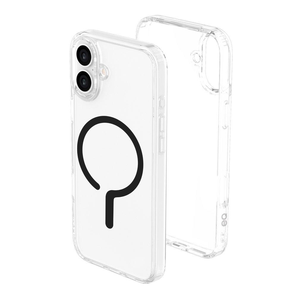 EQ Coral Magsafe Case For iPhone 16 - Black