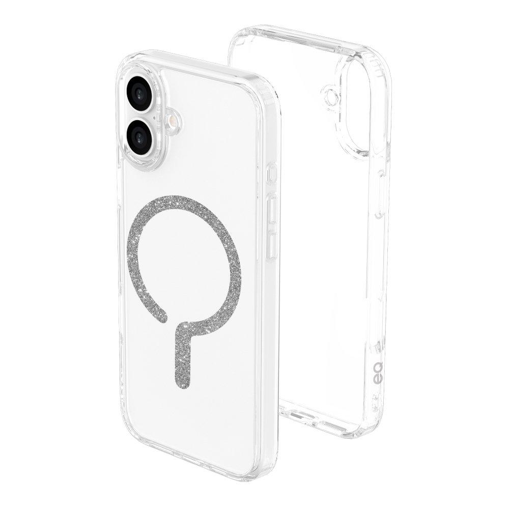 EQ Coral Magsafe Case For iPhone 16 - Silver