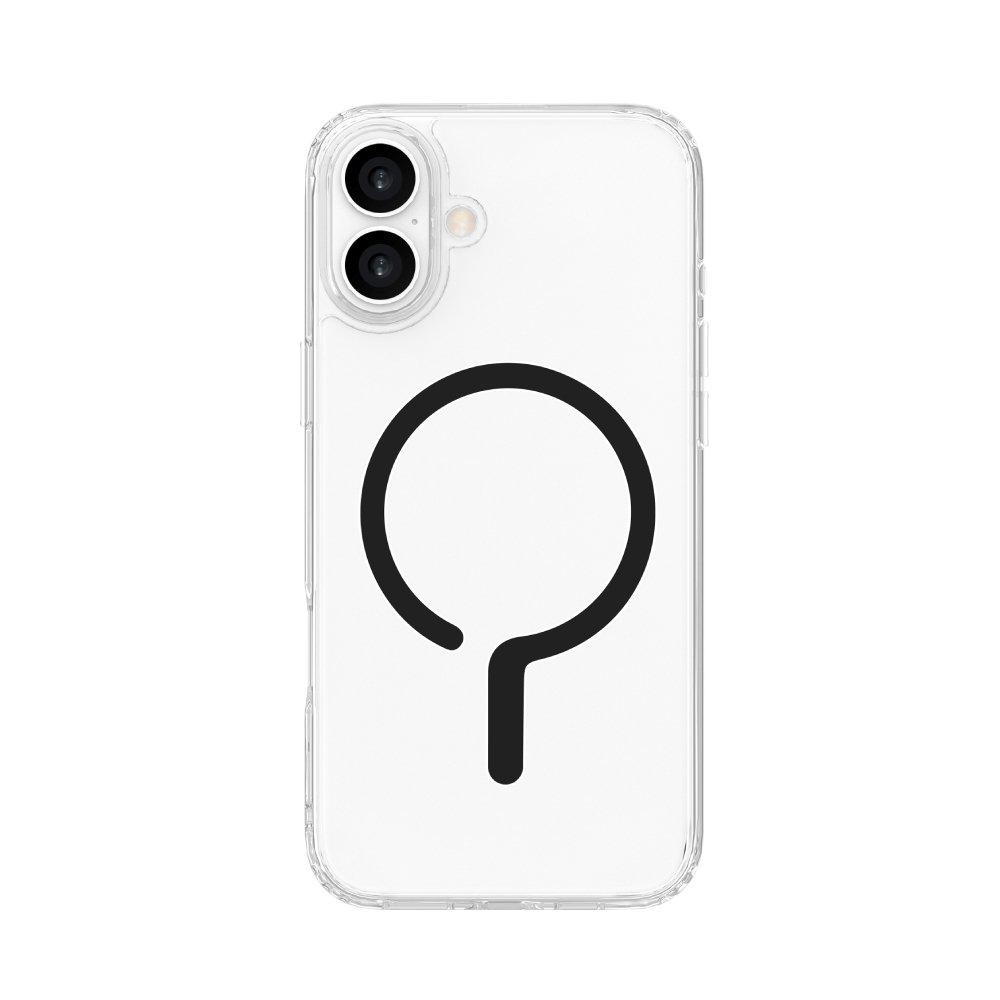 غطاء الحماية كورال ماجسيف لآيفون 16 بلس إي كيو - أسود