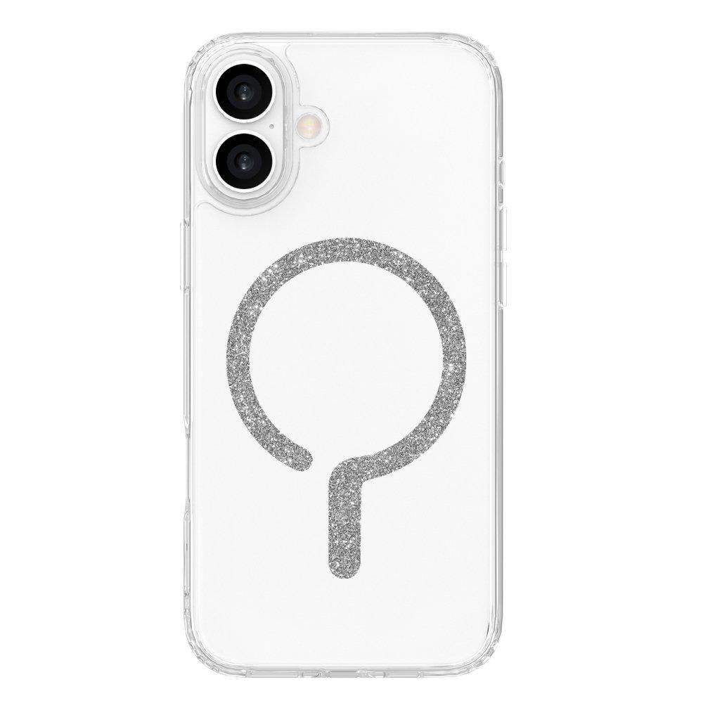 EQ Coral Magsafe Case For iPhone 16 Plus - Silver