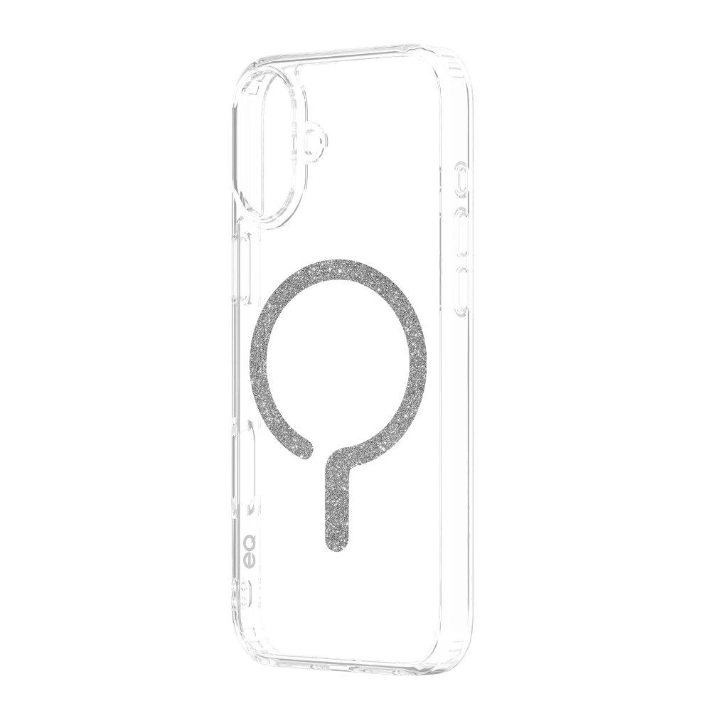 EQ Coral Magsafe Case For iPhone 16 Plus - Silver
