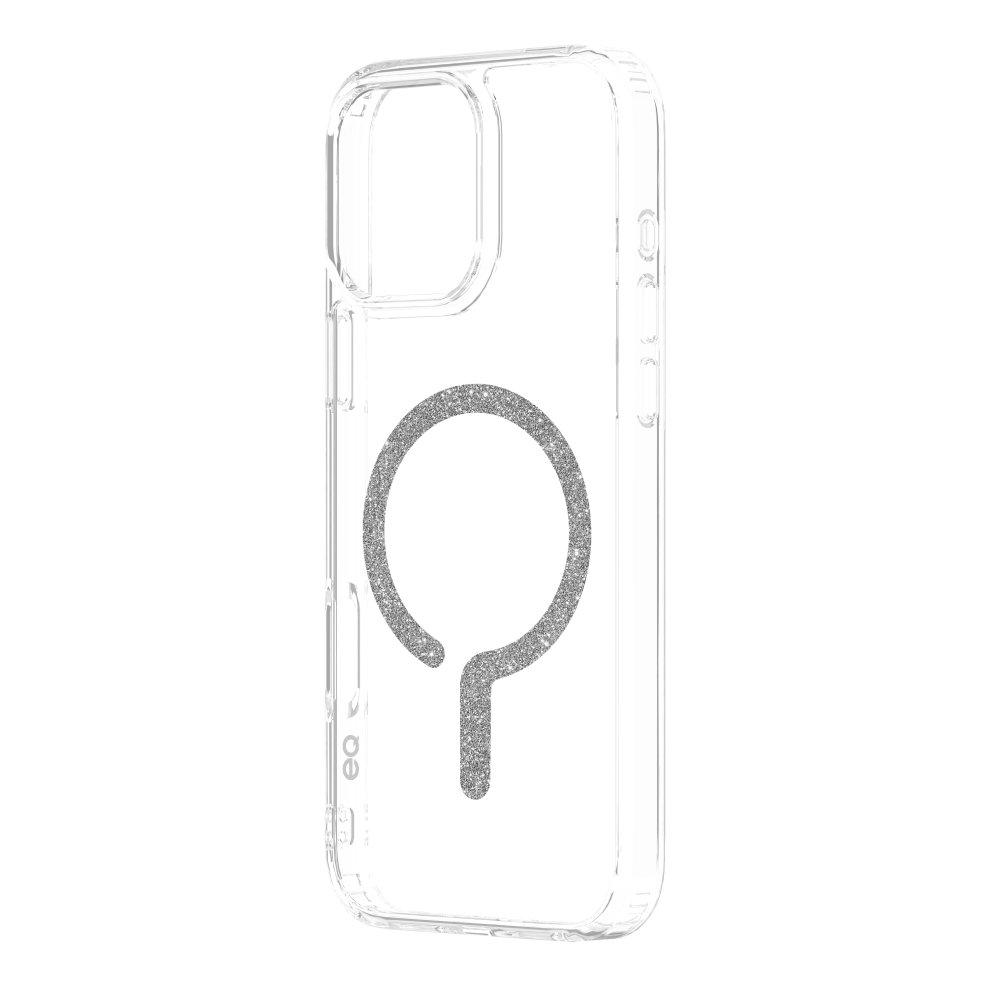 غطاء الحماية كورال ماجسيف لآيفون 16 برو إي كيو - فضي