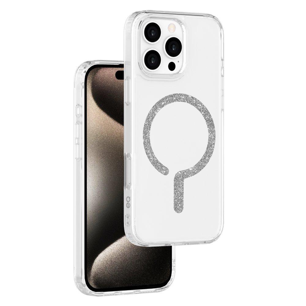 غطاء الحماية كورال ماجسيف لآيفون 16 برو إي كيو - فضي