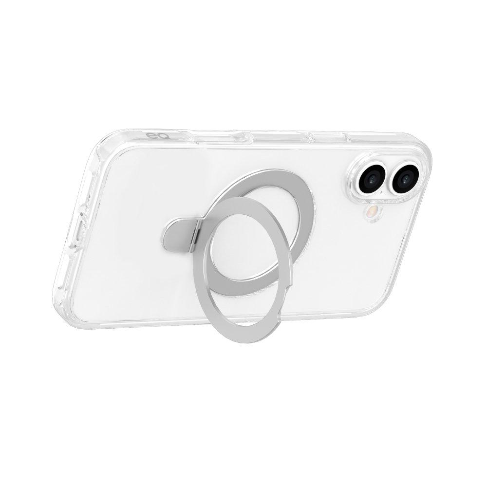 EQ Troy Stand Magsafe Case For iPhone 16 Plus - Clear