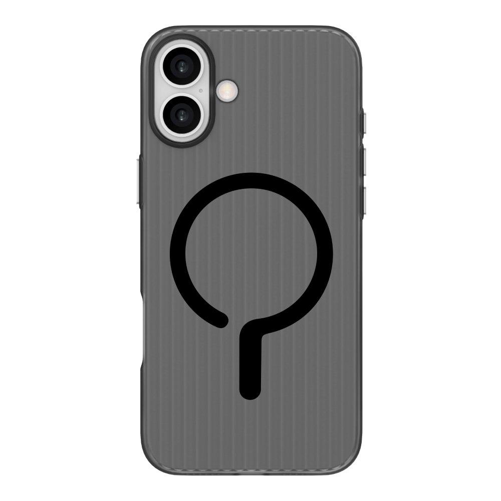 EQ Luggage Magsafe Matte Case For iPhone 16 - Black