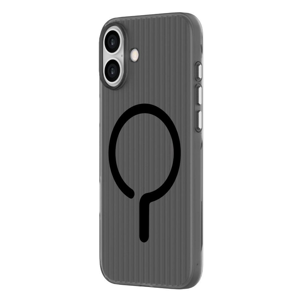 EQ Luggage Magsafe Matte Case For iPhone 16 Plus - Black