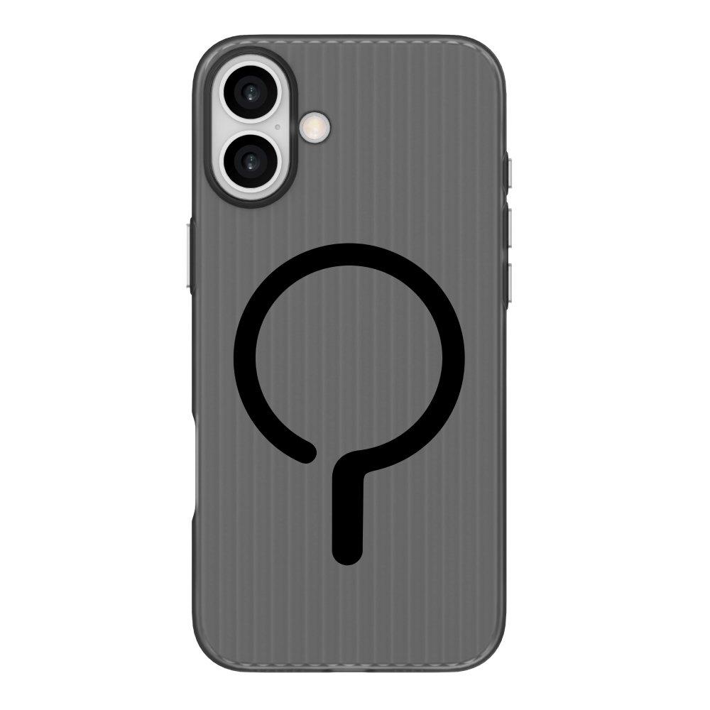 EQ Luggage Magsafe Matte Case For iPhone 16 Plus - Black