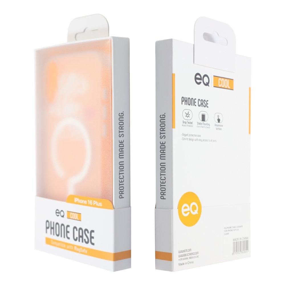 EQ Luggage Magsafe Matte Case For iPhone 16 Plus - Clear