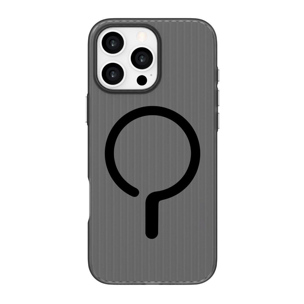 EQ Luggage Magsafe Matte Case For iPhone 16 Pro - Black