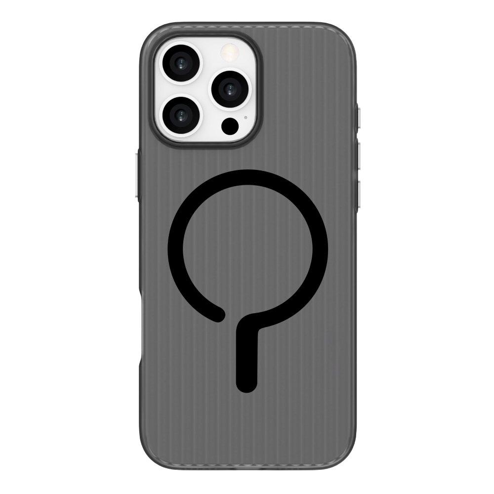 EQ Luggage Magsafe Matte Case For iPhone 16 Pro Max - Black