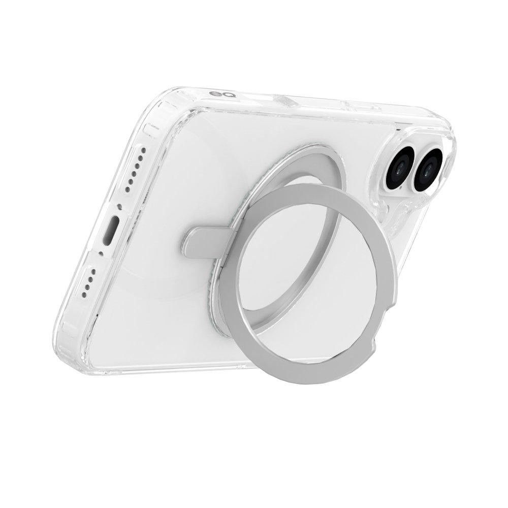 غطاء الحماية قاعده متحركة ماجسيف لآيفون 16 بلس إي كيو - شفاف