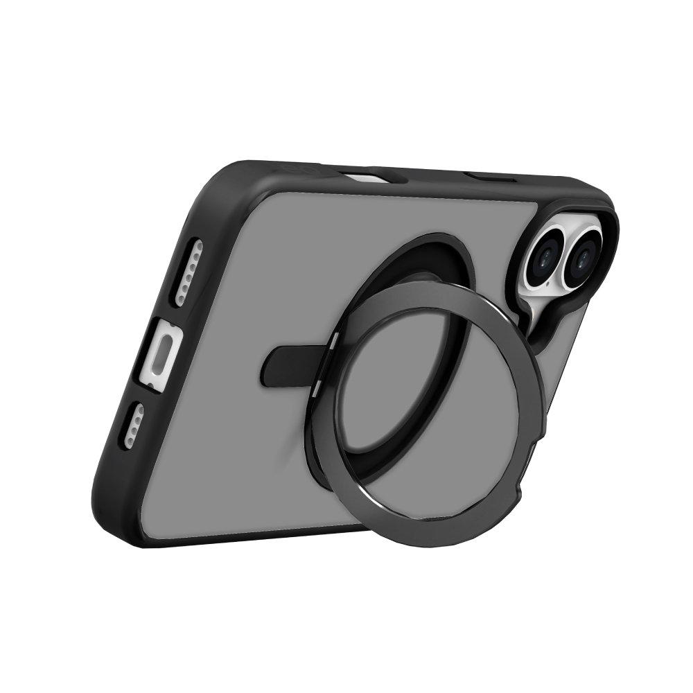 EQ DIM Rotate Magsafe Matte Case For iPhone 16 - Clear