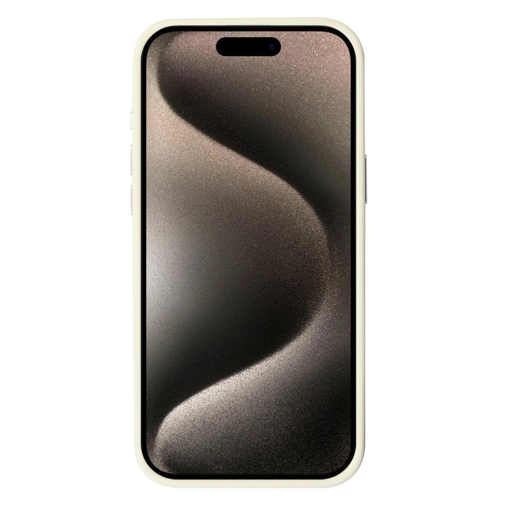 EQ Silicon Luggage Magsafe Case For iPhone 16 Pro Max - Cream