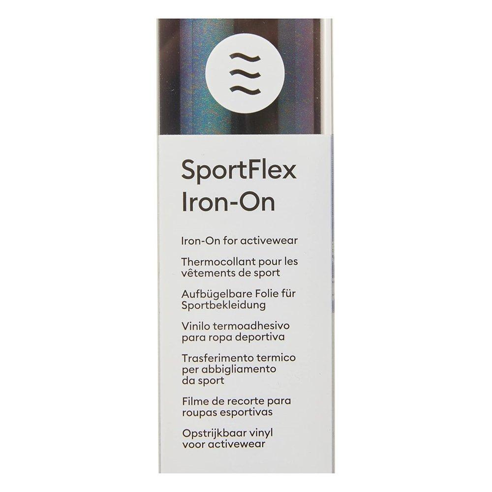Cricut SportFlex 30x60cm Iron-On Roll, 2007660 – Black