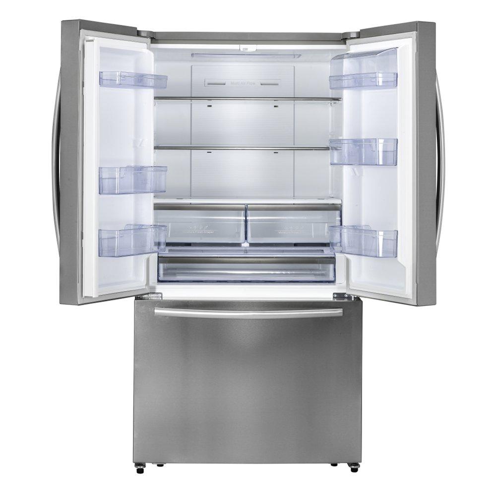 Hisense French Door Refrigerator, 24.6 CFT, 697L Capacity, RF697N4ZS1 â€“ Inox
