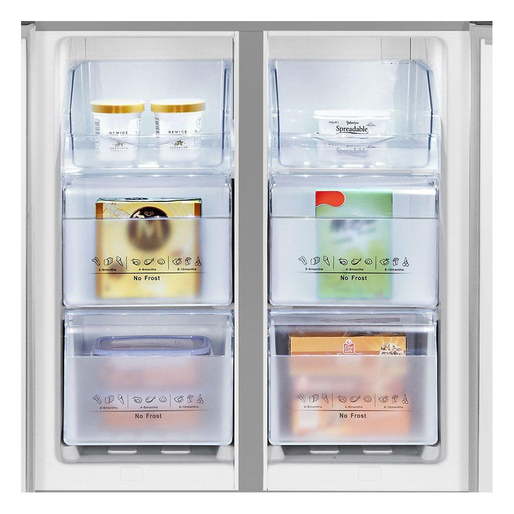 Hisense Four Door Refrigerator, 19.8 CFT, 561 Liters, RQ561N4AB1 â€“ Black